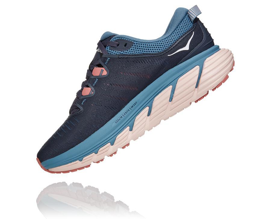 Hoka One One Løbesko Dame - Gaviota 3 - Mørkeblå - 561079HCP